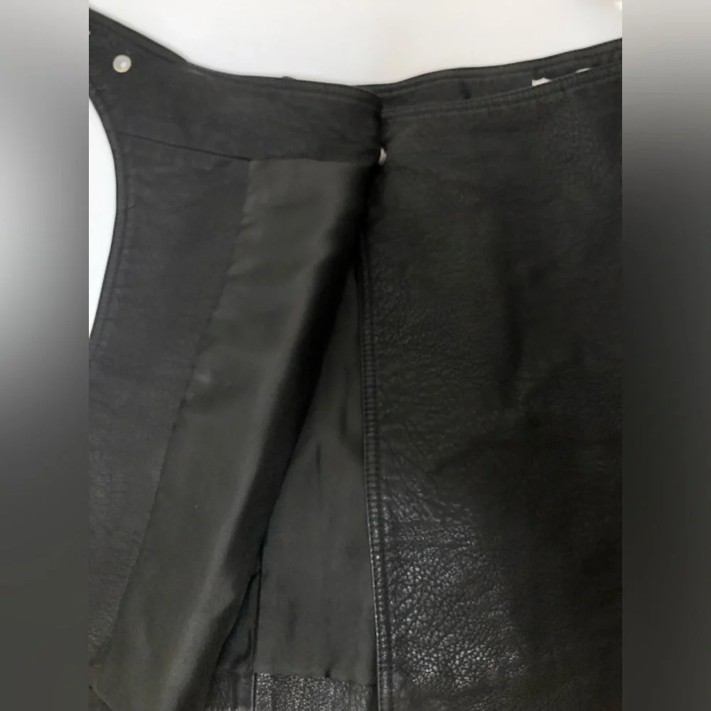 Pistola Rey vegan leather wrap skirt in Raven NWT new - Picture 9 of 11